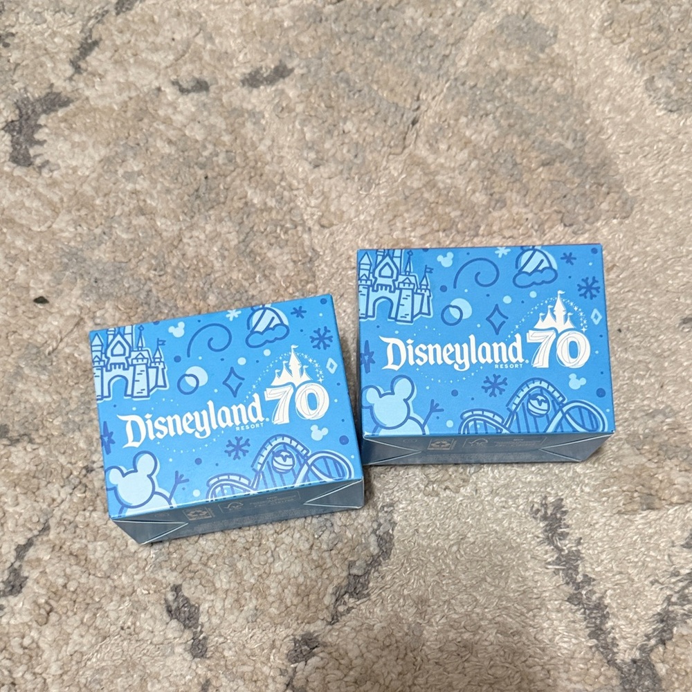 Disneyland 70th Anniversary Collectible Boxes